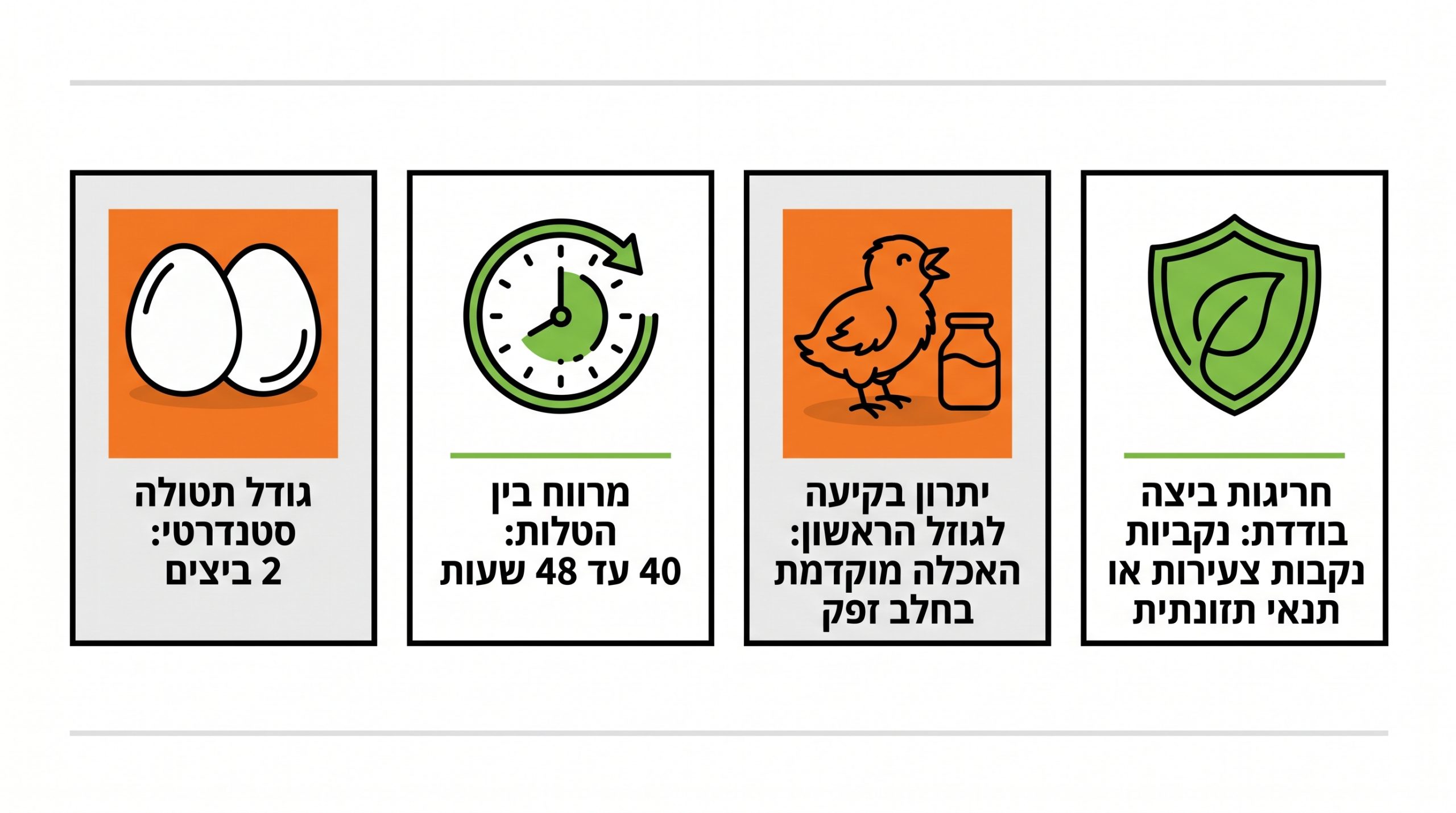שלבי מחזור חיים של יונה - מביצה לגוזל לפרחח ליונה בוגרת